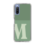 Slim Protection Case［ Original - initial two tone - M green ］