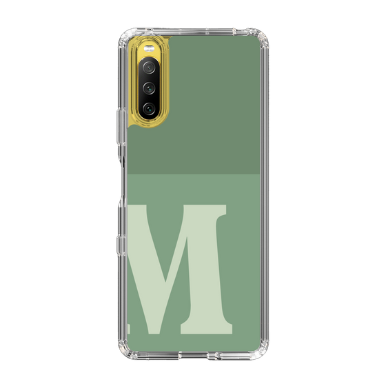 Slim Protection Case［ Original - initial two tone - M green ］