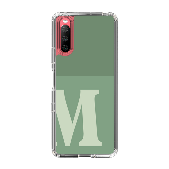 Slim Protection Case［ Original - initial two tone - M green ］