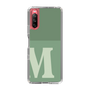 Slim Protection Case［ Original - initial two tone - M green ］