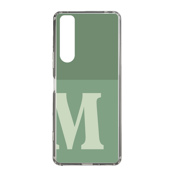 Slim Protection Case［ Original - initial two tone - M green ］