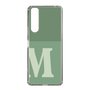 Slim Protection Case［ Original - initial two tone - M green ］
