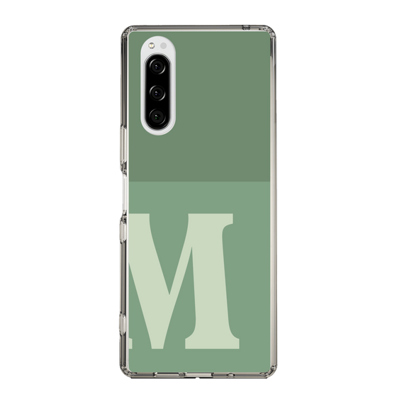 Slim Protection Case［ Original - initial two tone - M green ］