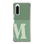 Slim Protection Case［ Original - initial two tone - M green ］