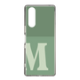 Slim Protection Case［ Original - initial two tone - M green ］
