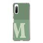 Slim Protection Case［ Original - initial two tone - M green ］