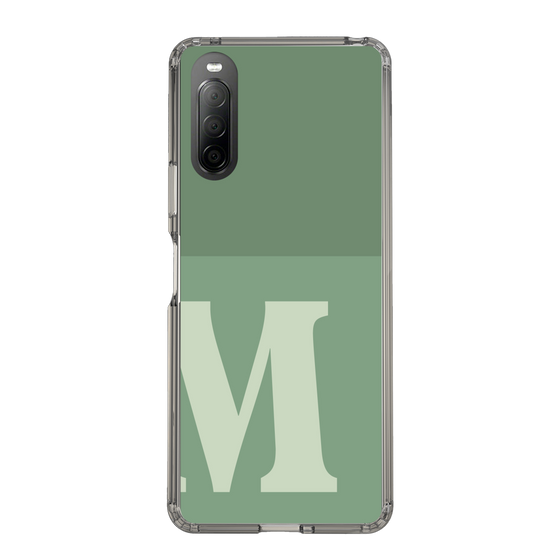 Slim Protection Case［ Original - initial two tone - M green ］