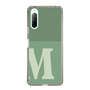 Slim Protection Case［ Original - initial two tone - M green ］