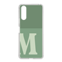 Slim Protection Case［ Original - initial two tone - M green ］