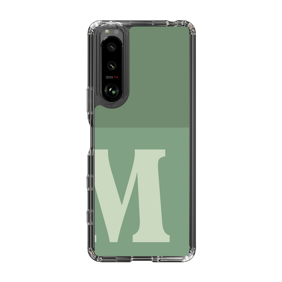 Slim Protection Case［ Original - initial two tone - M green ］