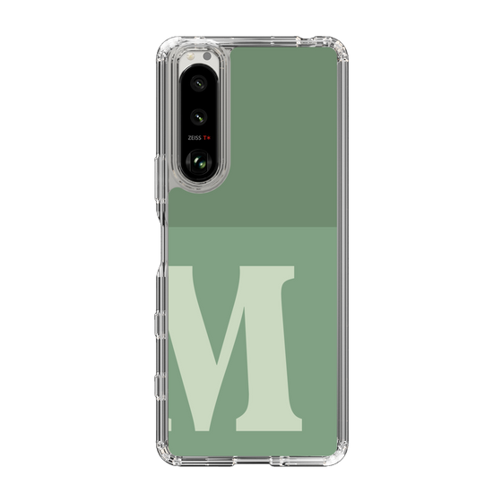 Slim Protection Case［ Original - initial two tone - M green ］