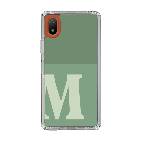 Slim Protection Case［ Original - initial two tone - M green ］