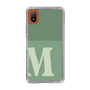 Slim Protection Case［ Original - initial two tone - M green ］