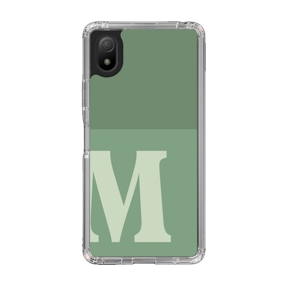 Slim Protection Case［ Original - initial two tone - M green ］