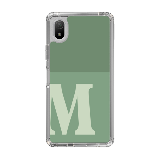 Slim Protection Case［ Original - initial two tone - M green ］