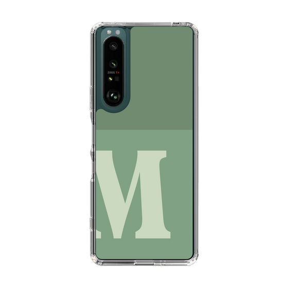 Slim Protection Case［ Original - initial two tone - M green ］