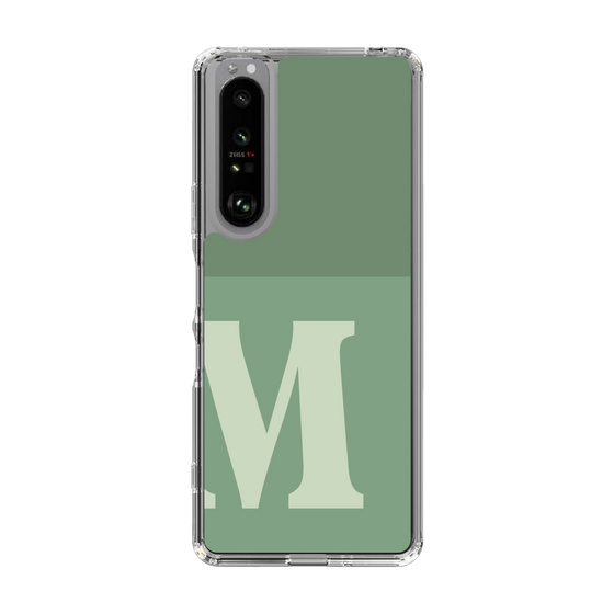 Slim Protection Case［ Original - initial two tone - M green ］