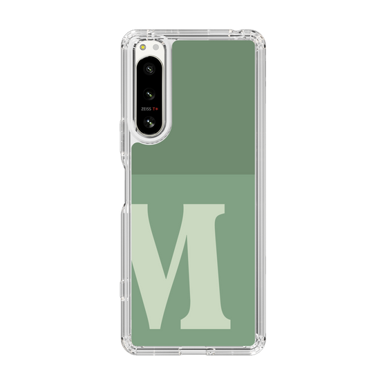 Slim Protection Case［ Original - initial two tone - M green ］