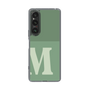 Slim Protection Case［ Original - initial two tone - M green ］