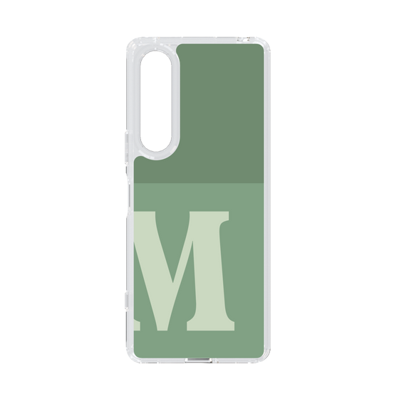 Slim Protection Case［ Original - initial two tone - M green ］