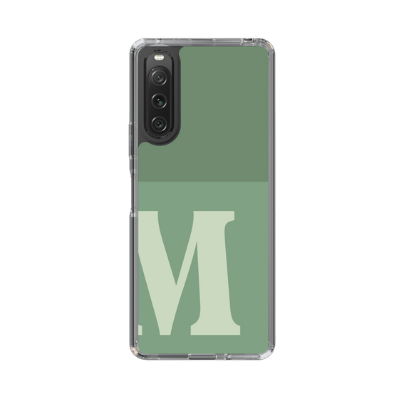Slim Protection Case［ Original - initial two tone - M green ］