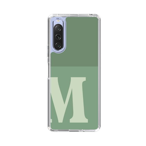 Slim Protection Case［ Original - initial two tone - M green ］
