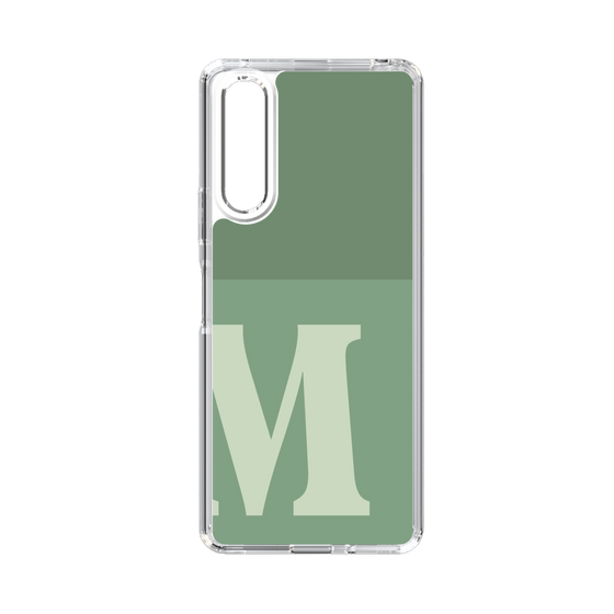 Slim Protection Case［ Original - initial two tone - M green ］