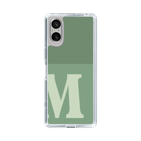 Slim Protection Case［ Original - initial two tone - M green ］