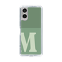 Slim Protection Case［ Original - initial two tone - M green ］