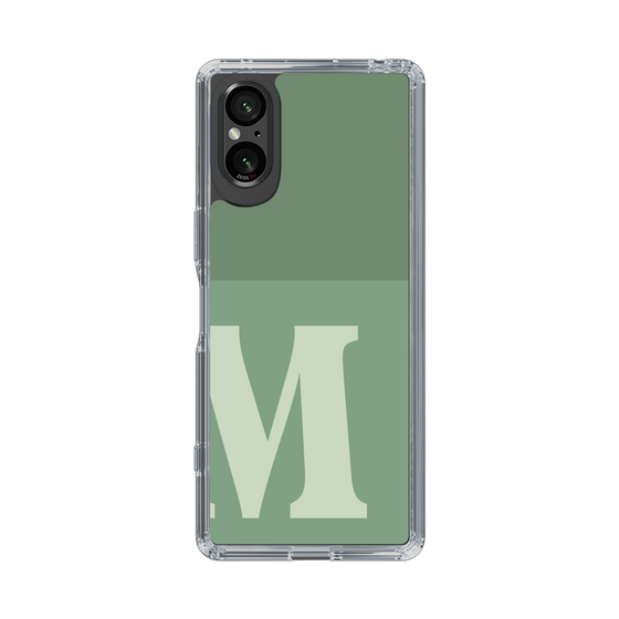 Slim Protection Case［ Original - initial two tone - M green ］
