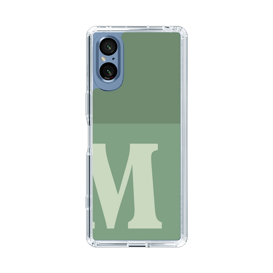 Slim Protection Case［ Original - initial two tone - M green ］