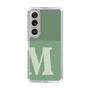 Slim Protection Case［ Original - initial two tone - M green ］