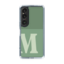 Slim Protection Case［ Original - initial two tone - M green ］
