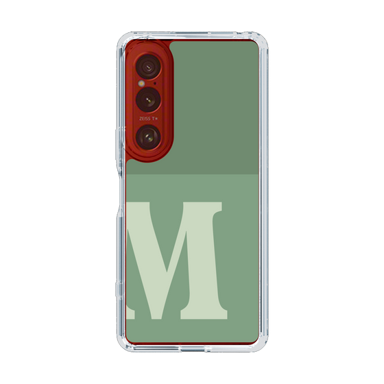 Slim Protection Case［ Original - initial two tone - M green ］
