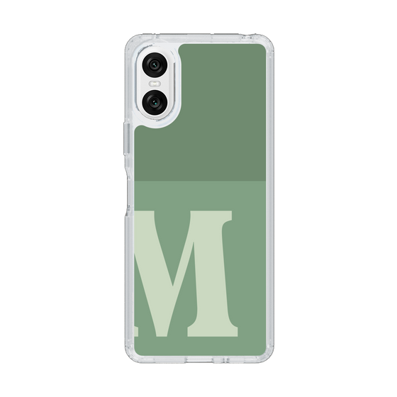 Slim Protection Case［ Original - initial two tone - M green ］