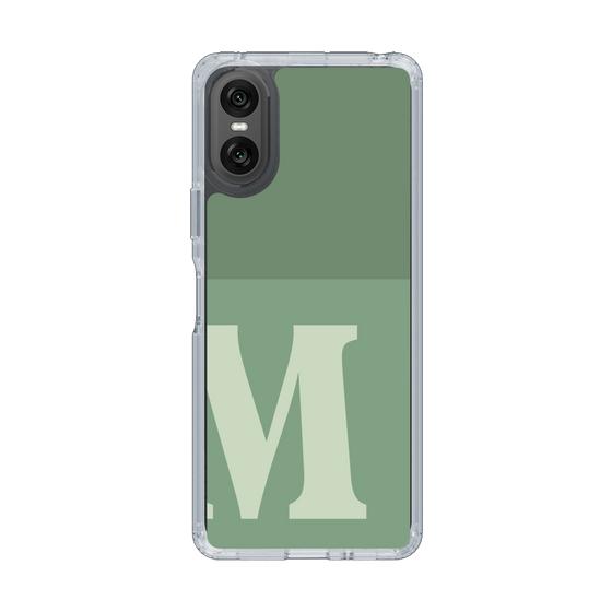 Slim Protection Case［ Original - initial two tone - M green ］