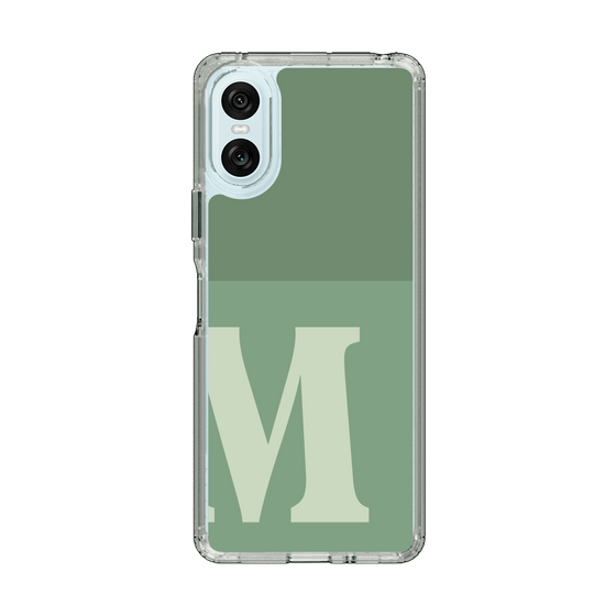 Slim Protection Case［ Original - initial two tone - M green ］