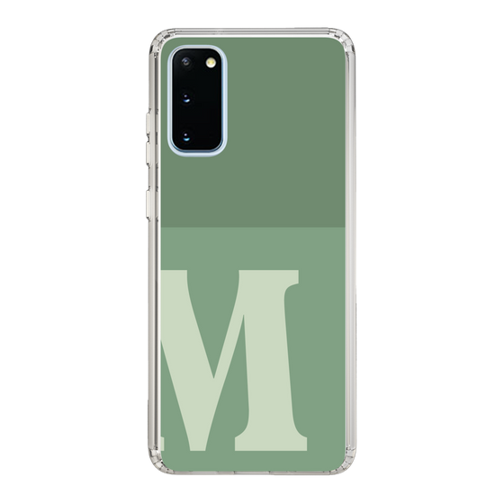 Slim Protection Case［ Original - initial two tone - M green ］