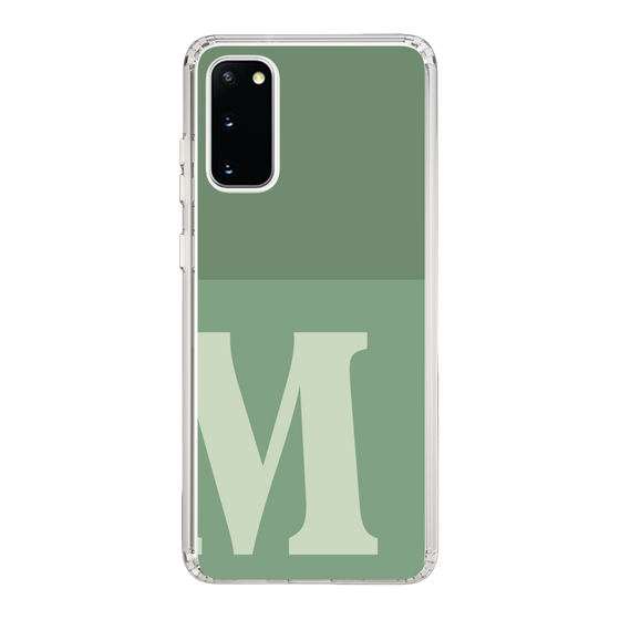 Slim Protection Case［ Original - initial two tone - M green ］