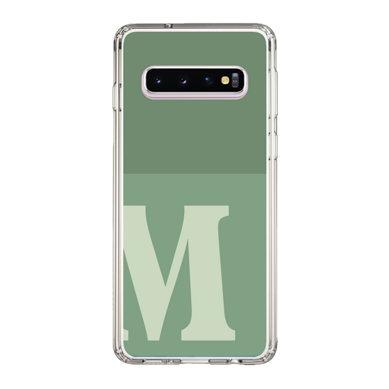 Slim Protection Case［ Original - initial two tone - M green ］