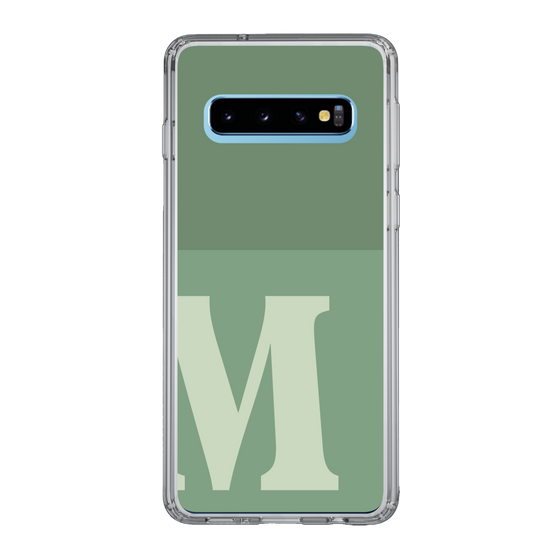 Slim Protection Case［ Original - initial two tone - M green ］
