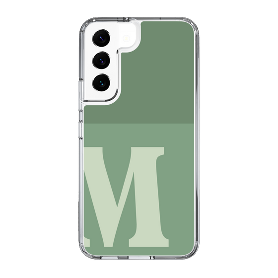 Slim Protection Case［ Original - initial two tone - M green ］