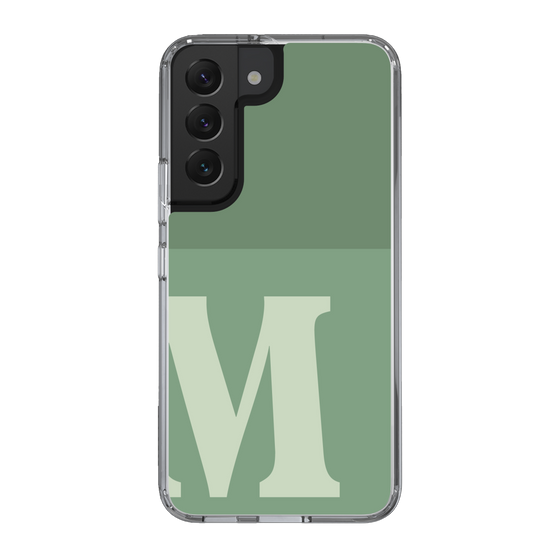 Slim Protection Case［ Original - initial two tone - M green ］
