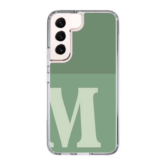 Slim Protection Case［ Original - initial two tone - M green ］
