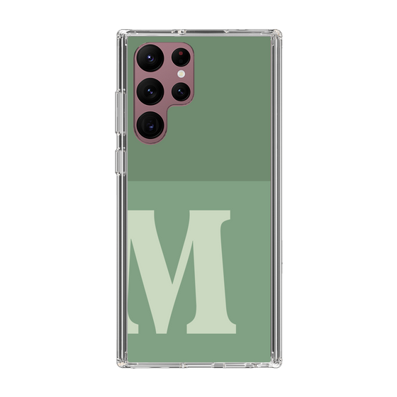 Slim Protection Case［ Original - initial two tone - M green ］