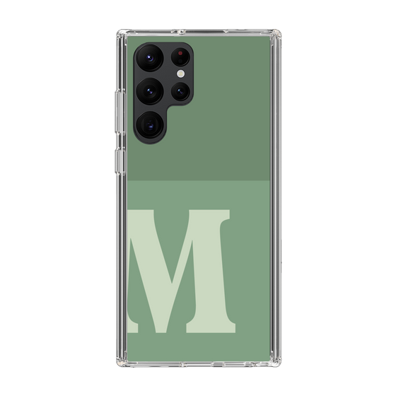 Slim Protection Case［ Original - initial two tone - M green ］