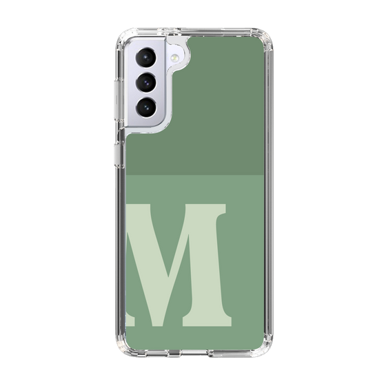 Slim Protection Case［ Original - initial two tone - M green ］