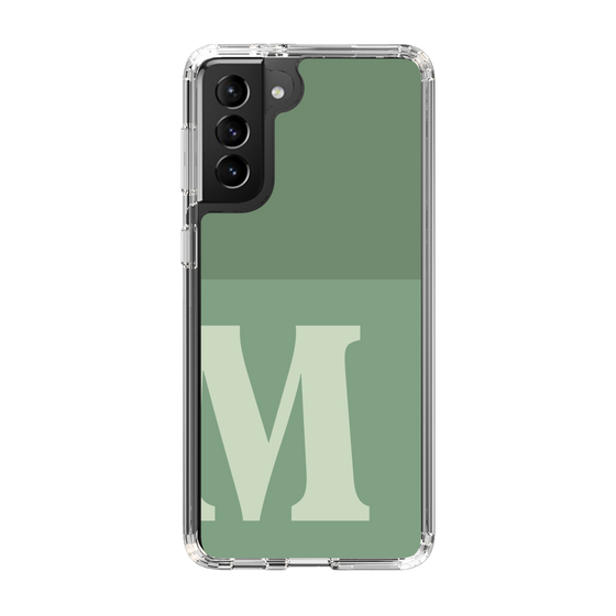 Slim Protection Case［ Original - initial two tone - M green ］