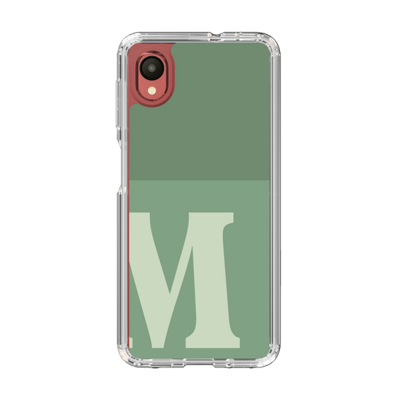 Slim Protection Case［ Original - initial two tone - M green ］