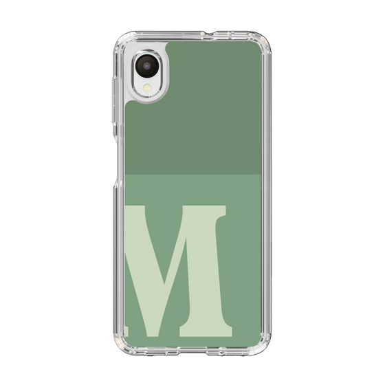 Slim Protection Case［ Original - initial two tone - M green ］